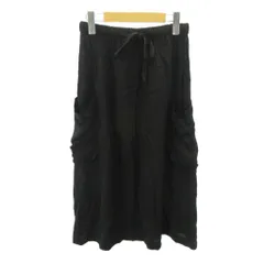コムデギャルソン COMME des GARCONS ローブドシャンブル 美品 AD1995 ロングスカート 製品染め レーヨン 黒 ブラック 0621のサムネイル