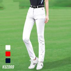 Free shipping! Women's golf pants, stretchy, flattering, leg-lengthening, sweat-wicking, quick-drying, sports pants, golf trousers, sports pants, golf wear.