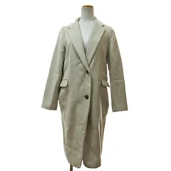 スピック&スパン Spick&Span チェスターコート ジャケット 36 オフホワイト 白 1218 ■YHS13のサムネイル