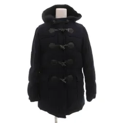 カージュ Khaju ダッフルコートミドル丈 紺 ネイビー ダウン フェザー混 フーディー /KR ■YHS13のサムネイル