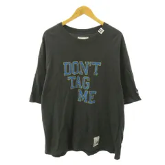 ミハラヤスヒロ MIHARA YASUHIRO 26SS DON'T TAG ME PRINTED Tシャツ ロゴ プリント 半袖 48 黒 ブラック J16TS842 0621のサムネイル