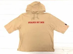 THE SHOP TK タケオキクチ TAKEO KIKUCHI × スタンドバイミー STAND BY ME 名作映画 コラボ 半袖Tシャツ パーカー メンズ L キャメルのサムネイル