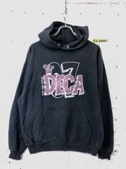JERZEES ジャージーズ メンズ DECA 裏起毛 スウェットプルパーカー M 黒