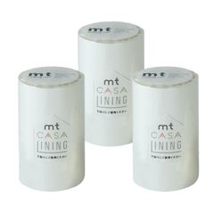 【Amazon.co.jp 限定】mt casa lining 3巻セット / マスキングテープ/巾木 下貼り用 (無地/ホワイト) 0のサムネイル