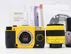 펜탁스 Pentax Q7 Yellow 12.4MP Digital Camera 02 Lens 852 Shots [양품] #Z6729A