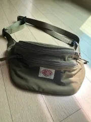 DANTON ダントン ヒップバッグ クロスバック カーキ色のサムネイル