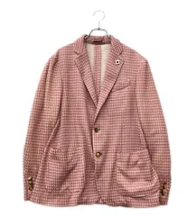 美品 ラルディーニ 千鳥格子柄 テーラード ジャケット メンズ SIZE 48 (L) LARDINIのサムネイル