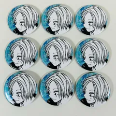 【未使用品】サカモトデイズ EMOTIONS 缶バッジ 朝倉シン 9個セットのサムネイル