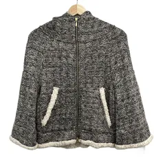 BEARDSLEY(ビアズリー) ブルゾン サイズF レディース美品  グレー×白×ダークグレー ジップアップ/春・秋物のサムネイル