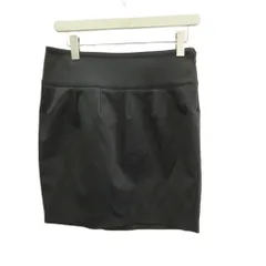 ステラマッカートニー STELLA McCARTNEY ミニスカート 38 黒 ブラック 無地 サイドジップ /NP ■ECC005のサムネイル