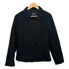 HANAE MORI(ハナエモリ) ブルゾン サイズ40 M レディース - 黒 長袖/中綿/秋/冬のサムネイル