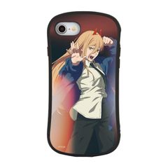 グルマンディーズ チェンソーマン iPhone SE (第3世代/第2世代) / 8 / 7 / 6s / 6 (4.7インチ) 対応 ハイブリッドガラスケース パワー BCSM-06C