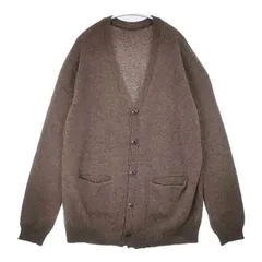 ARTS&SCIENCE ヤク ウール Vネック 033-U827-376 サイズ3 カーディガン ブラウン ユニセックス アーツ&サイエンス【中古】6-0719T∞のサムネイル