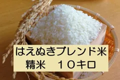 令和７年　山形県産　はえぬきブレンド米　精米　１０ｋｇ　１０キロのサムネイル