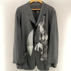 【中古】Yohji Yamamoto×内田すずめ 18SS 指切りシルクジャケット ブラック サイズ2 HW-J33-414 ヨウジヤマモト[24]のサムネイル
