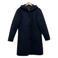 LAVENHAM(ラベンハム) コート サイズ38 M レディース ダークネイビー×ダークブラウン キルティングのサムネイル
