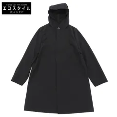 TRADITIONAL WEATHERWEAR　トラディショナルウェザーウェア　クリストン フーデッド ステンカラーコート メンズ ブラック 38　38のサムネイル