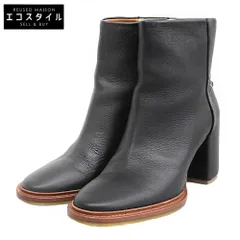Chloe　クロエ　美品 レザー ヒールアンクルブーツ シューズ レディース 黒 ブラック 37　37のサムネイル