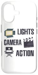 Lights Camera Action - Funny Movie Director スマホケース iPhone 17 用
