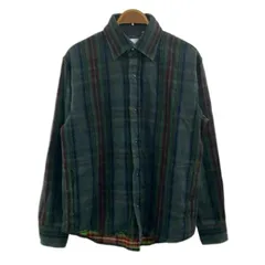 ザ・スーツカンパニー THE SUIT COMPANY シャツジャケット 上着 L マルチカラー（グレー、緑、赤） ストライプ柄 レギュラーカラー 長袖 /NP ■ECB007のサムネイル
