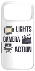 Lights Camera Action - Funny Movie Director スマホケース iPhone 17 Pro Max 用