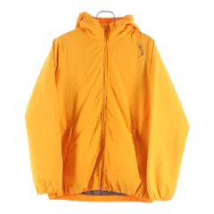STUSSY (ステューシー) 中綿 フロントロゴ フードジップアップブルゾンジャケット オレンジのサムネイル