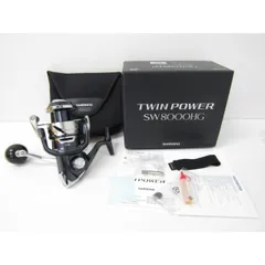 SHIMANO シマノ 21. TWIN POWER SW8000HG ツインパワー 釣具 リール ▼SP13277のサムネイル