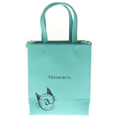 TIFFANY & Co. (ティファニー) ショッピングトートバッグ ミニ ショルダーバッグ ティファニーブルー カーフレザー 68902048 シルバー金具のサムネイル