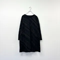 JURGEN LEHL ヨーガンレール ナナメ ボーダー チュニック ワンピース サイズ M 80712 0050のサムネイル