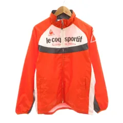 ルコックスポルティフ le coq sportif ウインドブレーカー ジャケット O オレンジ ロゴ ECF007 /TQのサムネイル