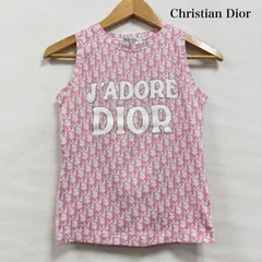 クリスチャンディオール JADORE ジャドール ロゴ 総柄 ラインストーン タンクトップ レディース - ISItems【USED】【古着】【中古】50160317のサムネイル