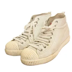 プラダスポーツ PRADA SPORT ハイカットスニーカー レザー 3T 5877 白 ホワイト 37のサムネイル