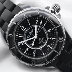 CHANEL シャネル J12 ブラック セラミック AT ボーイズ W00285のサムネイル