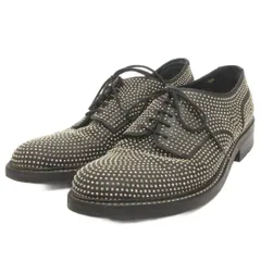 サンローラン パリ SAINT LAURENT PARIS スタッズダービーシューズ ビジネスシューズ レースアップ ローカット 484983 レザー 黒 ブラック 44 ■SKのサムネイル