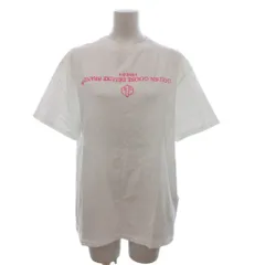ゴールデングース GOLDEN GOOSE 美品 Tシャツ カットソー 半袖 プリント ロゴ G34WP024.A3 白 ホワイト M ☆AA★のサムネイル
