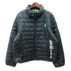 デシグアル Desigual 中綿ジャケット プリント 46 S 黒 ブラック /MNのサムネイル