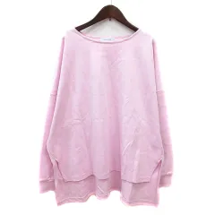 シンプリシテェ Simplicite カットソー クルーネック 長袖 ピンク /MNのサムネイル