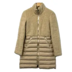 EMPORIOARMANI(エンポリオアルマーニ) コート サイズITA 36 レディース美品  - ベージュ 長袖/中綿/秋/冬のサムネイル