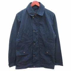 ユナイテッドアローズ UNITED ARROWS ステンカラージャケット ジップアップ M 紺 ネイビー /YKのサムネイル