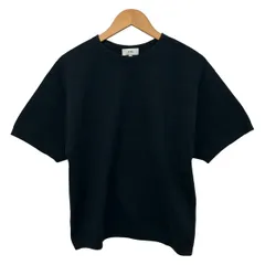 HYKE(ハイク) 半袖セーター サイズ2 M メンズ美品  - ダークネイビー クルーネックのサムネイル