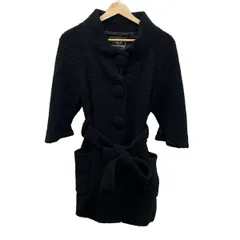GRACE CONTINENTAL(グレースコンチネンタル) コート サイズ36 S レディース美品  - 黒 七分袖/春/秋のサムネイル