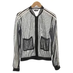 アディダス adidas ブルゾン 黒 ブラック シアー 長袖 /SC ■ECF007のサムネイル