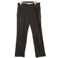 バーバリー ロンドン BURBERRY LONDON ワークパンツ ボトムス ツータック ストレッチ コットン グレー系 82のサムネイル