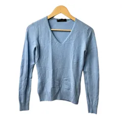 Loro Piana(ロロピアーナ) 長袖セーター サイズ38 S レディース美品  - ライトブルー Vネック/カシミヤ/BABY CASHMEREのサムネイル
