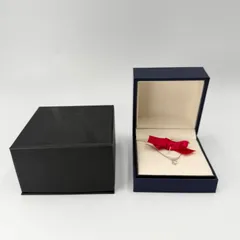 【美品】ヴァンドーム青山 プラチナ ダイヤモンド ネックレス 0.19ct 箱付のサムネイル