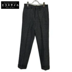 RRL　ダブルアールエル　782831188001 イタリア製 グレー ウール100 センタープレス グレンチェックスーツトラウザーパンツ　28のサムネイル