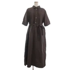 マッキントッシュ ロンドン MACKINTOSH LONDON ライトナチュラルタンブラー ワンピース G7J10-553-58 ブラウン 44 XXL位 大きいサイズのサムネイル