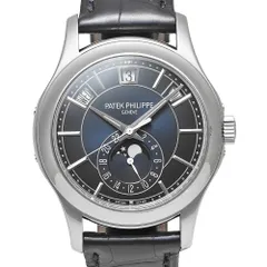 2026年3月購入 PATEK PHILIPPE コンプリケーション アニュアルカレンダー ムーンフェイズ 箱付き Ref.5205G-013 ブルーグラデーション中古品 メンズ 腕時計のサムネイル
