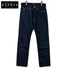 RRL　ダブルアールエル　782972022001 インディゴ Limited-Edition ストレートリジットジーンズ ボタンフライデニムパンツ　29×30のサムネイル