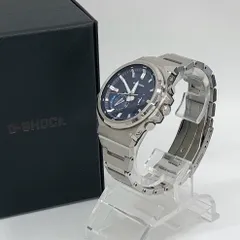 未使用に近い CASIO G-SHOCK GST-B1000-2AJF G-STEEL ブルー シルバー 腕時計 タフソーラー Bluetooth Gショック 234のサムネイル